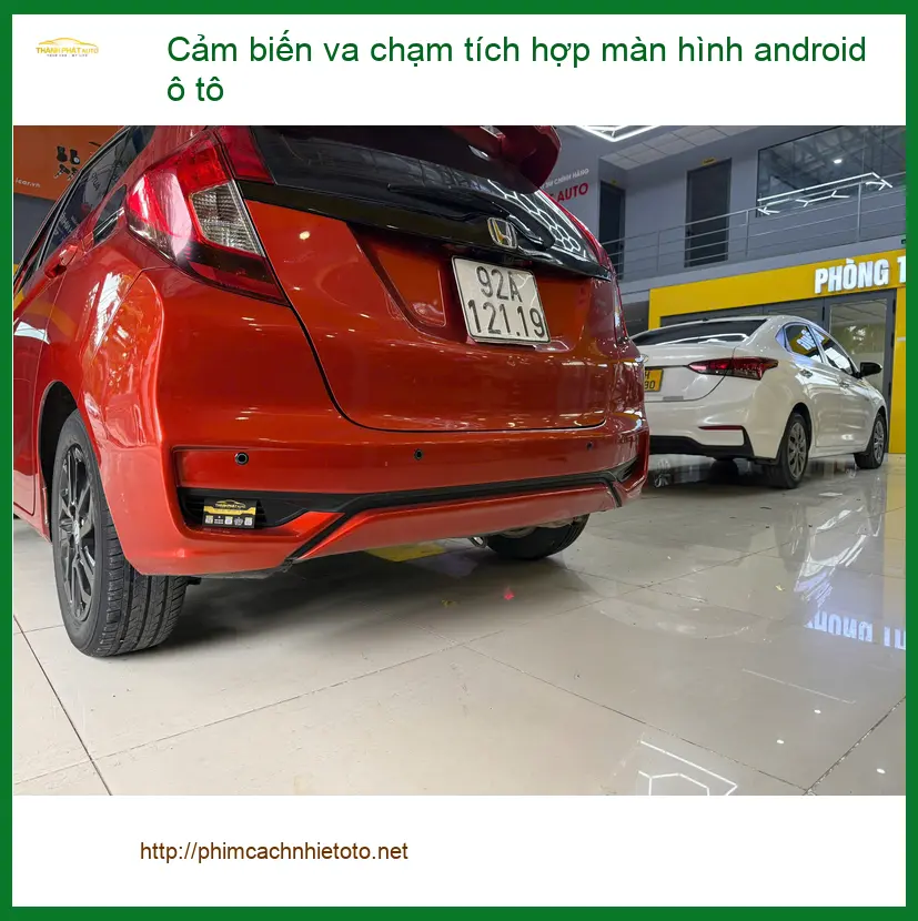 Anh Tấn lắp cảm biến va chạm tích hợp màn hình Android ô tô Quận Nhà Bè ảnh thực tế 3