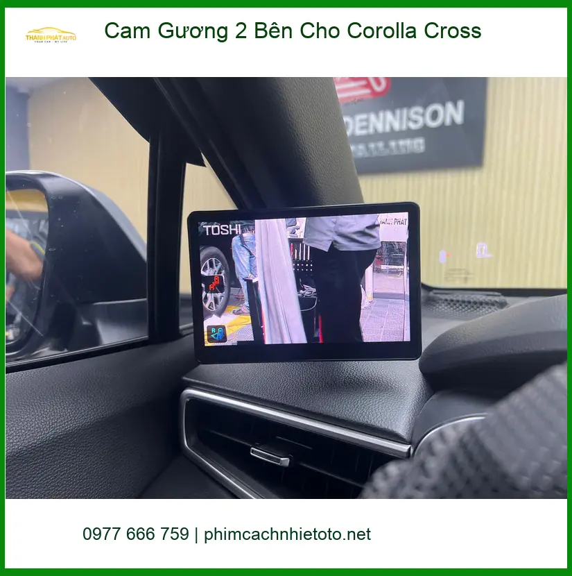 Anh Quang Dũng lắp Cam Gương 2 Bên Corolla Cross Quận 2 an toàn