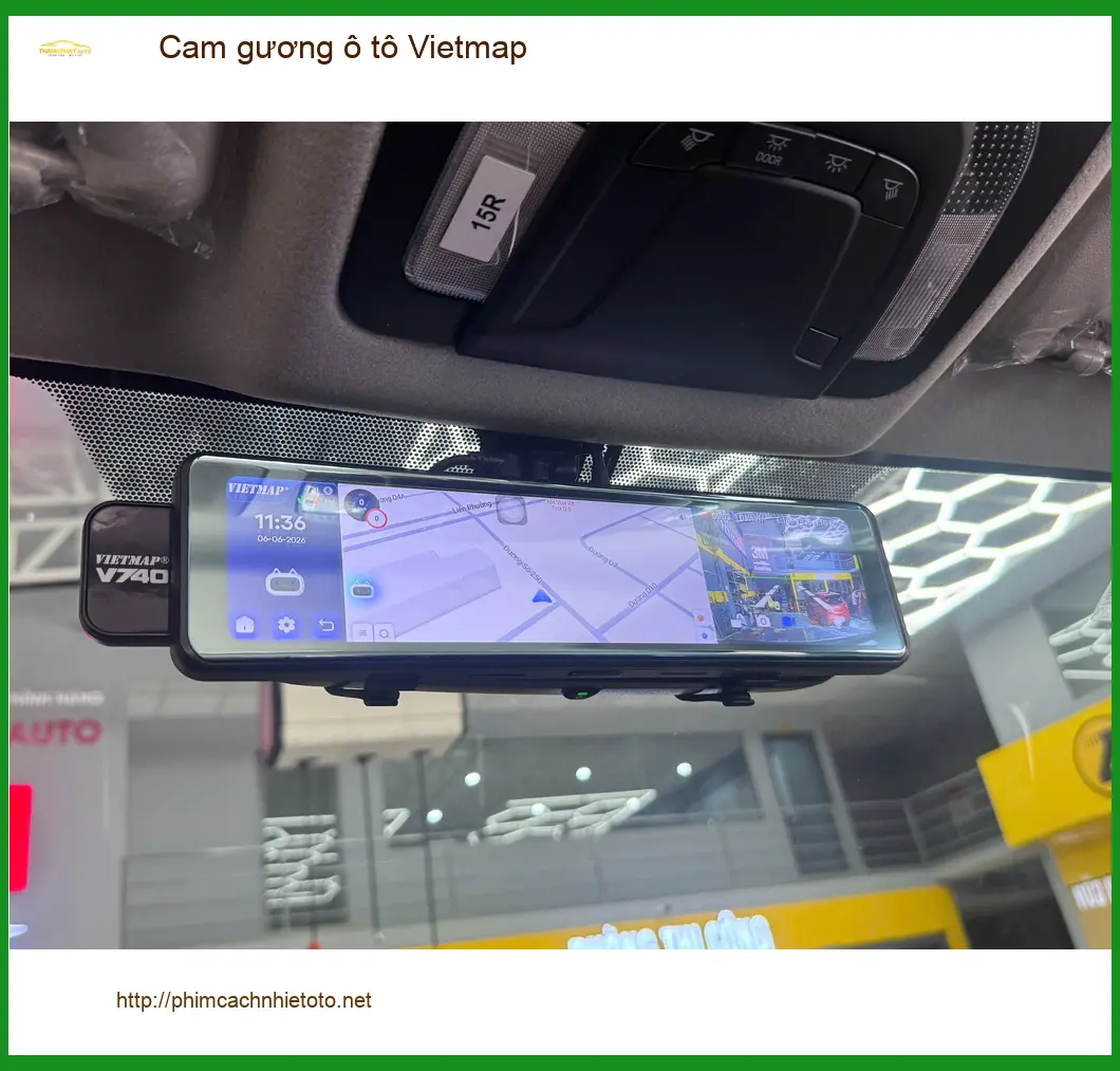Anh Quang lắp Cam gương Vietmap cho Hyundai Accent ở Quận 9 an tâm lái ảnh thực tế 2