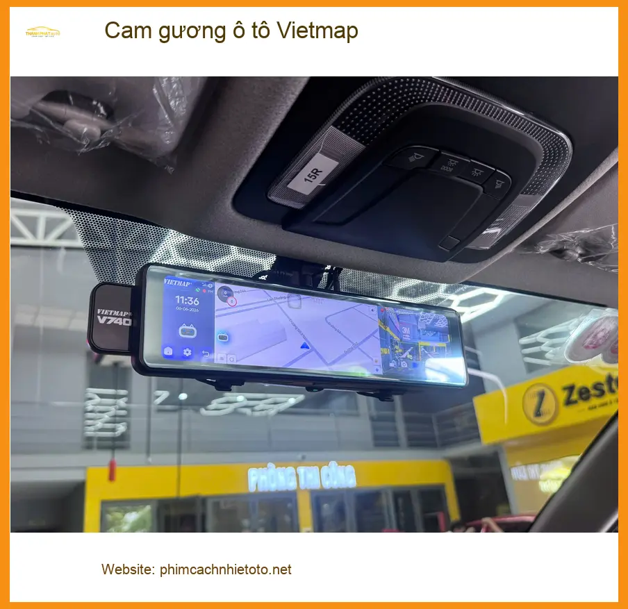 Anh Quang lắp Cam gương Vietmap cho Hyundai Accent ở Quận 9 an tâm lái ảnh thực tế 4