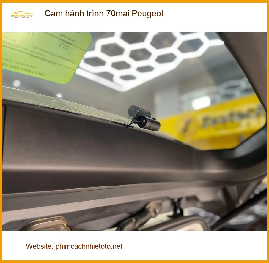 Anh Phước gắn cam hành trình 70mai Peugeot tại Quận Thủ Đức để tăng cường an toàn ảnh thực tế 3