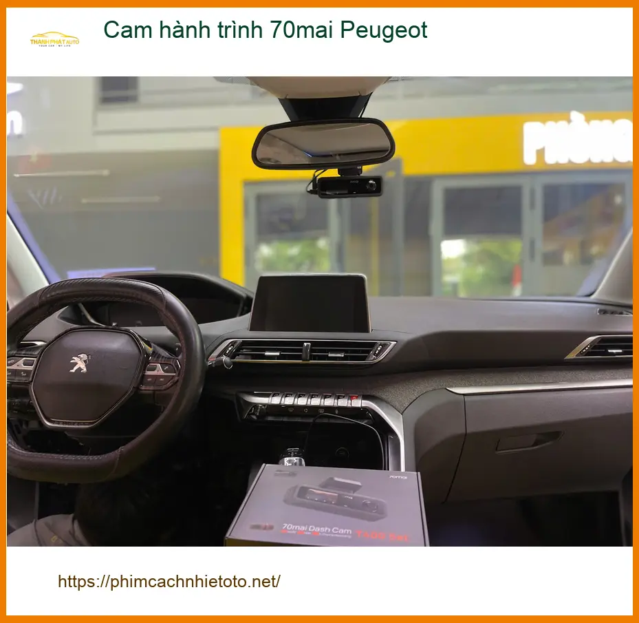 Anh Hưng lắp cam hành trình 70mai cho Peugeot 5008 ở Quận 9 để an tâm lái xe ảnh thực tế 3
