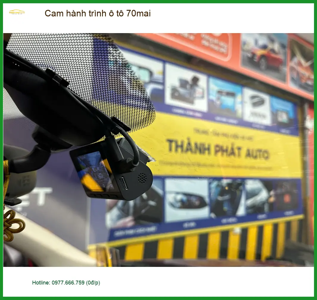 Chị Phượng lắp cam hành trình 70mai cho Hyundai Creta tại Bình Thạnh