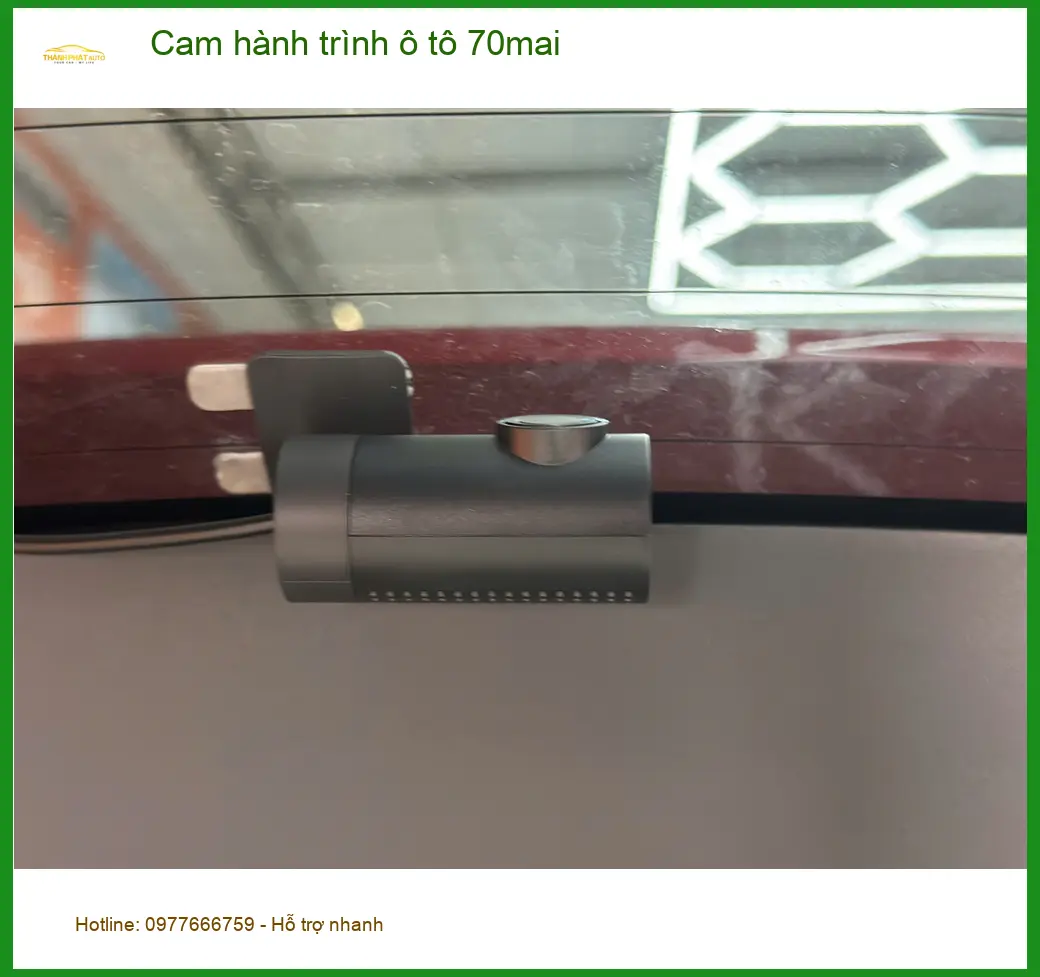 Chú Bình lắp Cam hành trình ô tô 70mai cho Kia Carnival tại Quận 12 để an toàn hơn ảnh thực tế 3