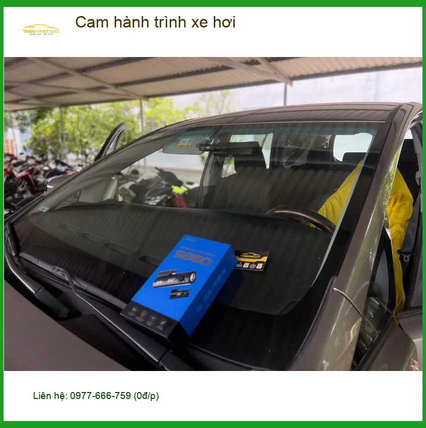 Anh Quang lắp cam hành trình xe hơi Hyundai SantaFe tại Quận 12 để ghi lại mọi cung đường ảnh thực tế 4