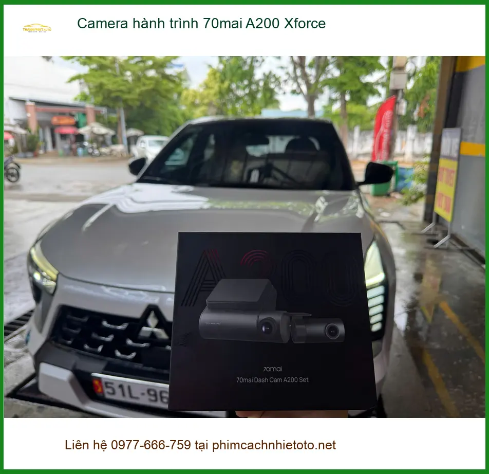 Anh Duy lắp Camera hành trình 70mai A200 Xforce cho VinFast VF6 tại Quận 5 ảnh thực tế 2