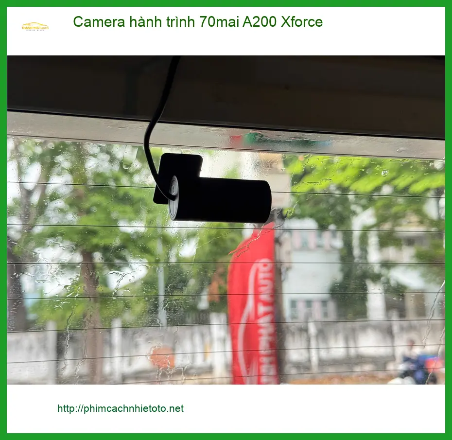 Anh Duy lắp Camera hành trình 70mai A200 Xforce cho VinFast VF6 tại Quận 5 ảnh thực tế 3