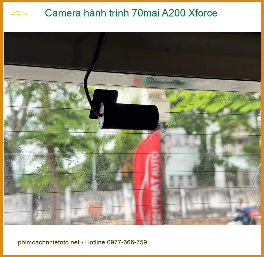 Chị Mai Anh lái Hyundai Creta lắp Camera hành trình 70mai A200 Xforce tại Bình Thạnh ảnh thực tế 3