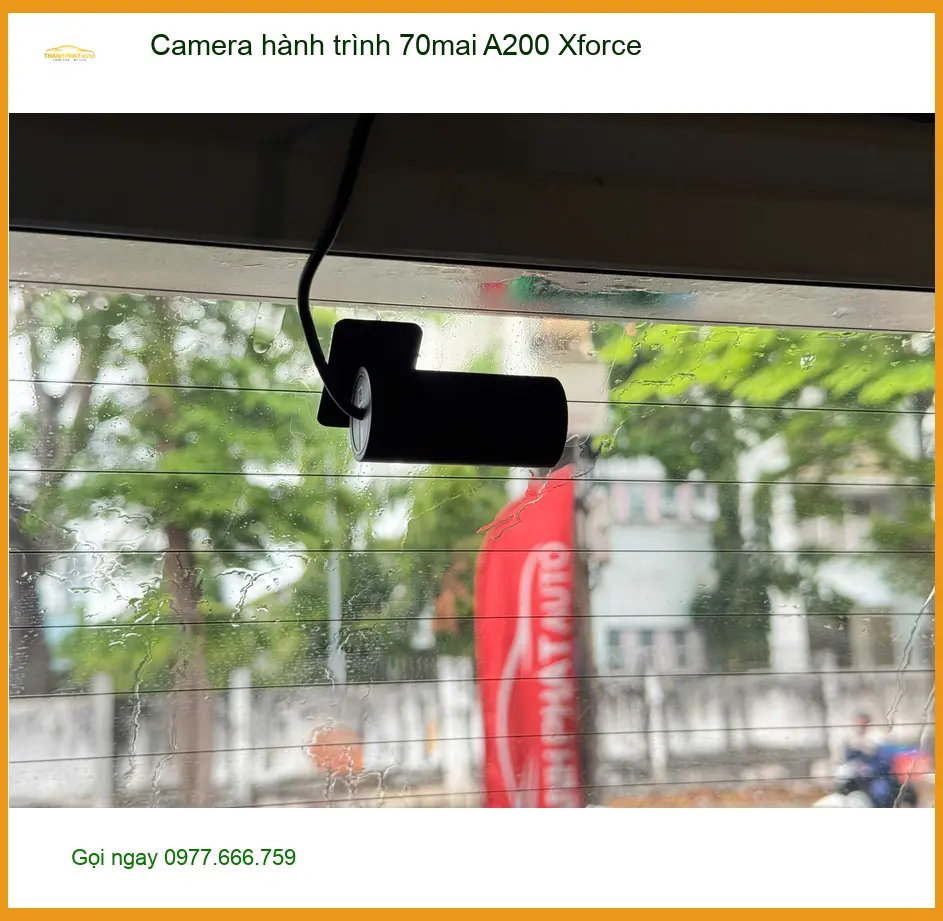 Anh Thắng Honda CRV lắp Camera hành trình 70mai A200 Xforce tại Quận 7