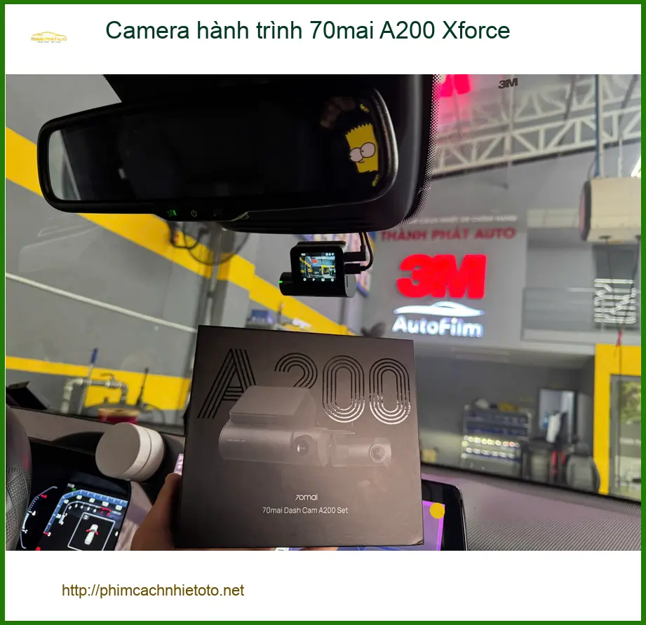 Anh Thắng Honda CRV lắp Camera hành trình 70mai A200 Xforce tại Quận 7 ảnh thực tế 4
