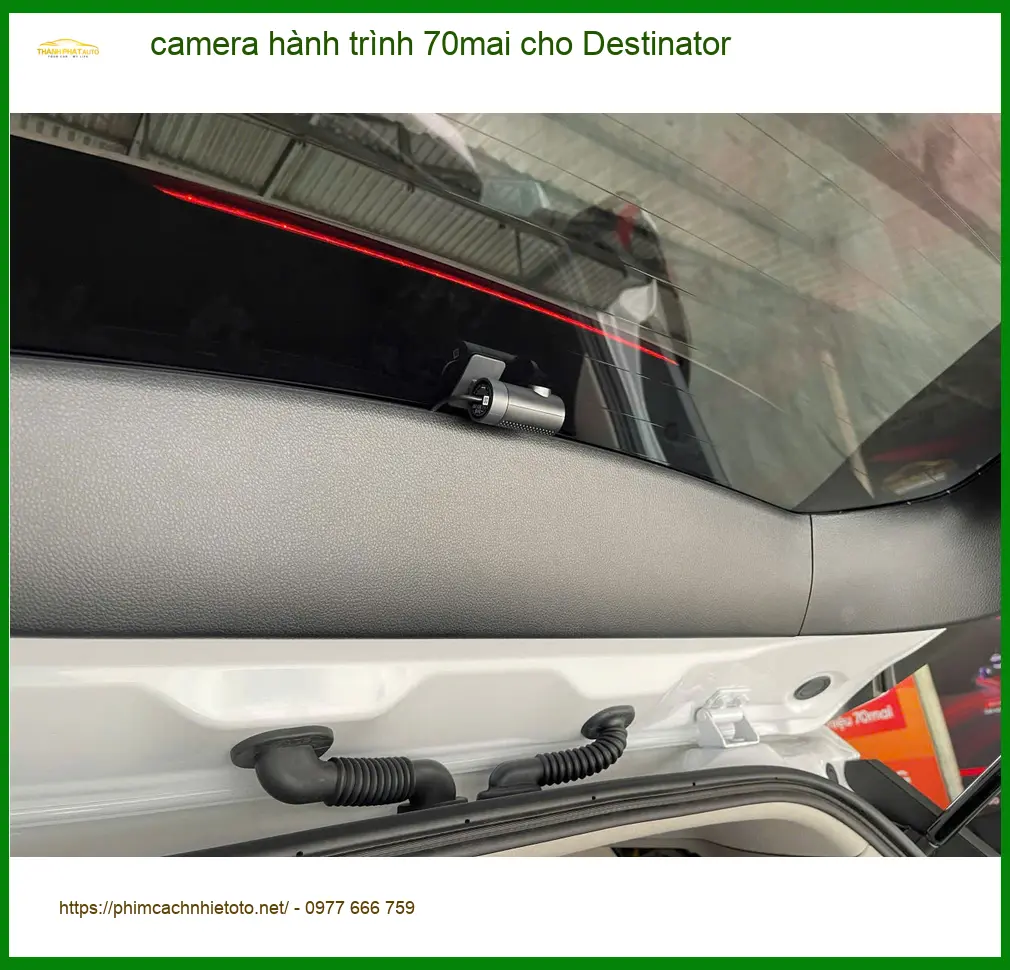Chị Thảo lắp camera hành trình 70mai cho Hyundai Accent tại Quận Gò Vấp để yên tâm lái xe ảnh thực tế 2