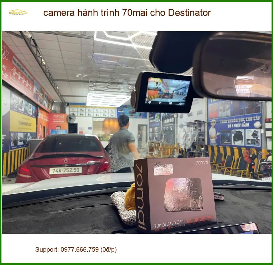 Anh Huy lắp camera hành trình 70mai chính hãng cho Mazda CX-5 Thủ Đức ảnh thực tế 5