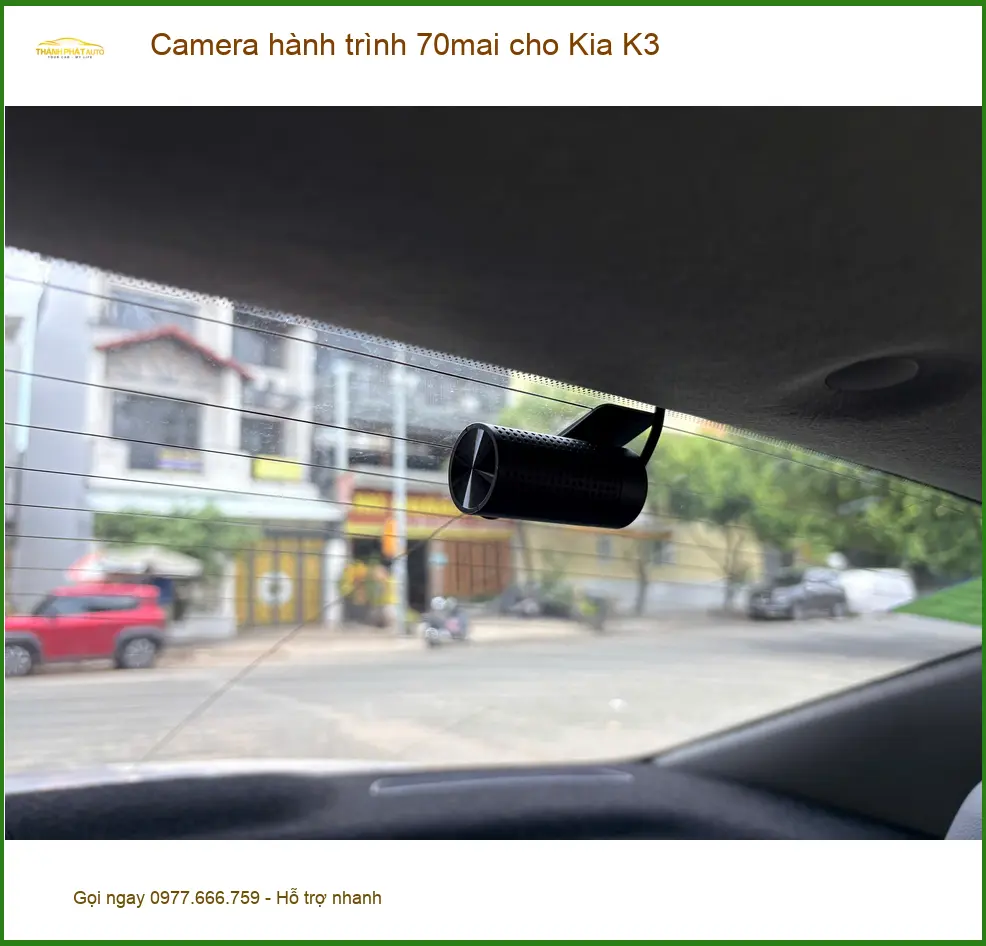 Anh Bình lắp Camera hành trình 70mai cho Kia K3 tại Quận 5 ảnh thực tế 3