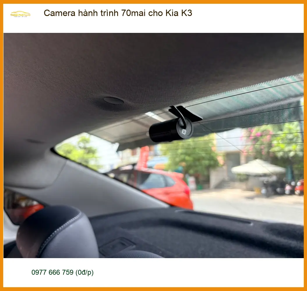 Anh Bình lắp Camera hành trình 70mai cho Kia K3 tại Quận 5 ảnh thực tế 4