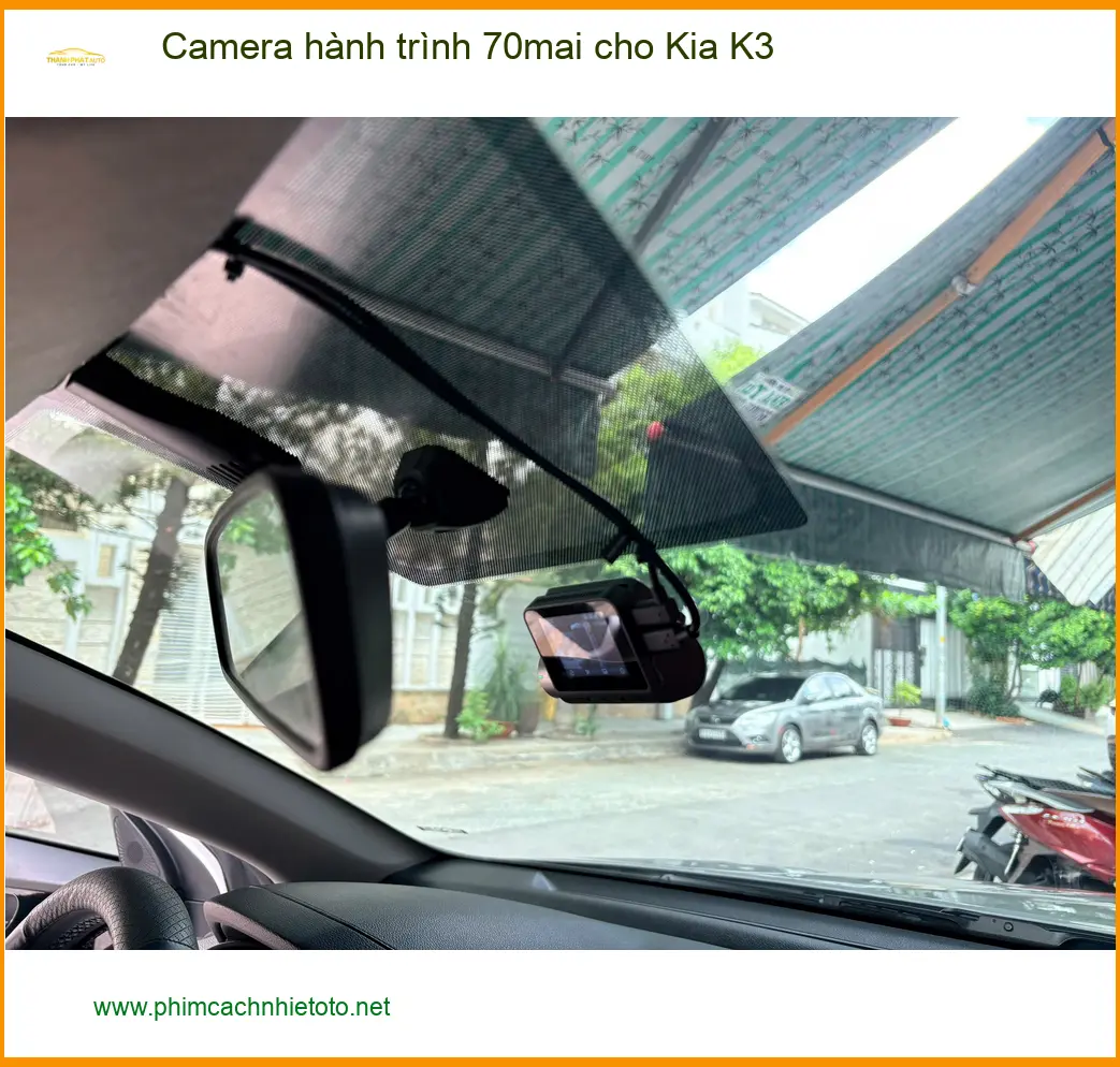 Anh Hải gắn Camera hành trình 70mai cho Kia K3 ở Quận Phú Nhuận ảnh thực tế 3