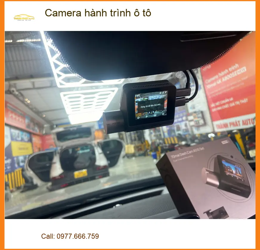 Anh Huy lắp Camera hành trình ô tô cho Hyundai Accent tại Quận 9 để an tâm khi di chuyển ảnh thực tế 2