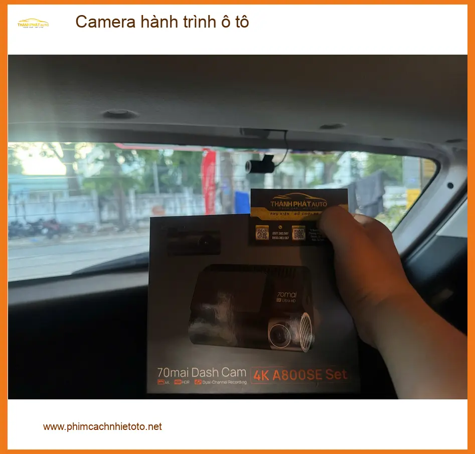 Anh Khải lắp Camera hành trình ô tô cho Honda HR-V tại Quận 8