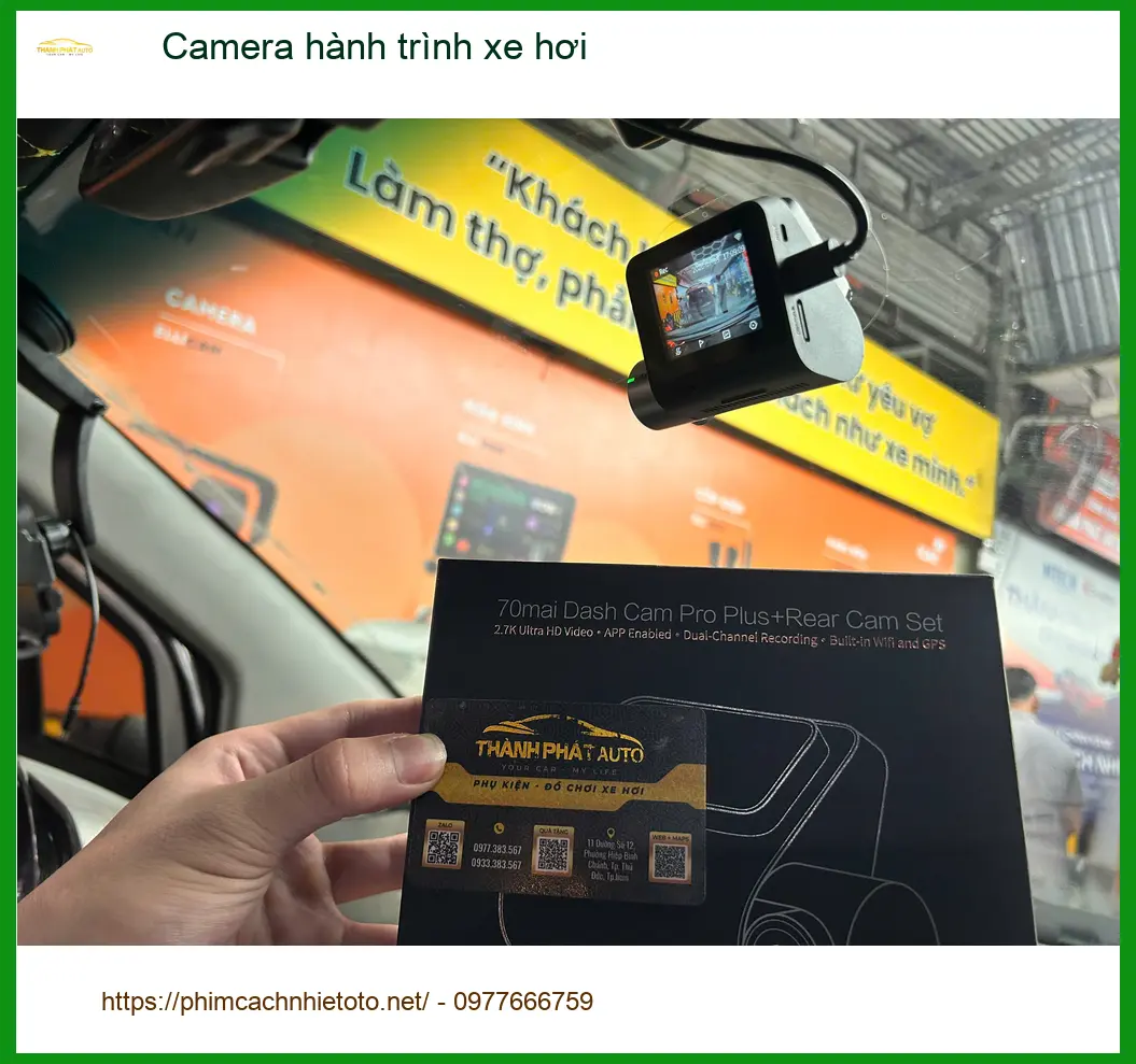 Chị Hương lắp camera hành trình Mazda CX-5 tại Nhà Bè để bảo vệ xe tốt hơn khi đỗ xe
