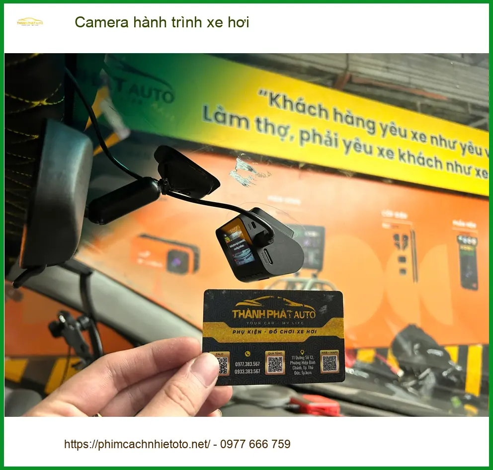 Chị Hương lắp camera hành trình Mazda CX-5 tại Nhà Bè để bảo vệ xe tốt hơn khi đỗ xe ảnh thực tế 2