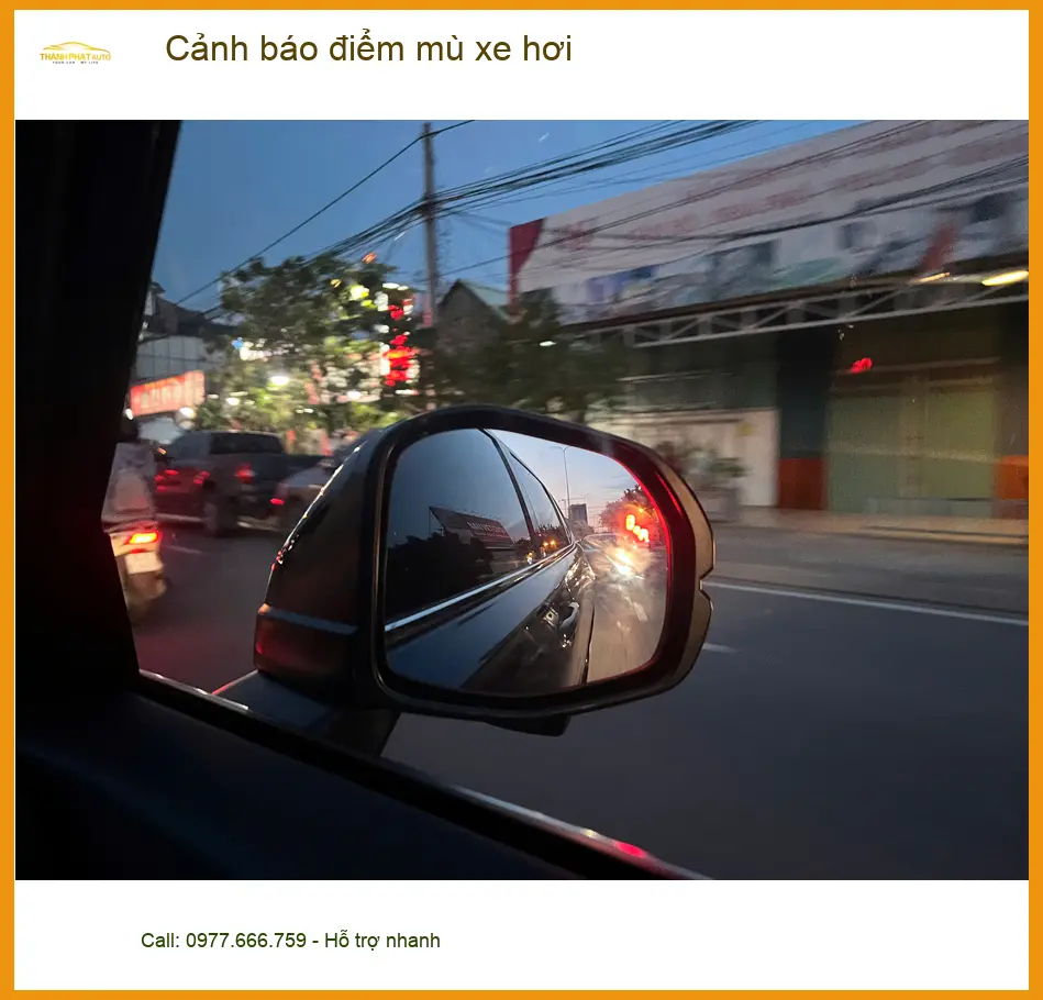Anh Bách lắp cảnh báo điểm mù cho Honda CRV ở Quận 10 ảnh thực tế 3
