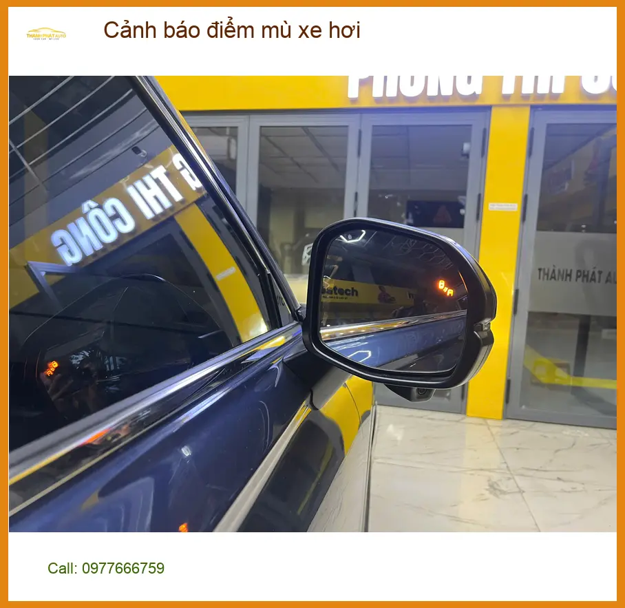 Anh Tùng lắp Cảnh báo điểm mù xe hơi Hyundai Santa Fe uy tín tại Quận Huyện Cần Giờ ảnh thực tế 2