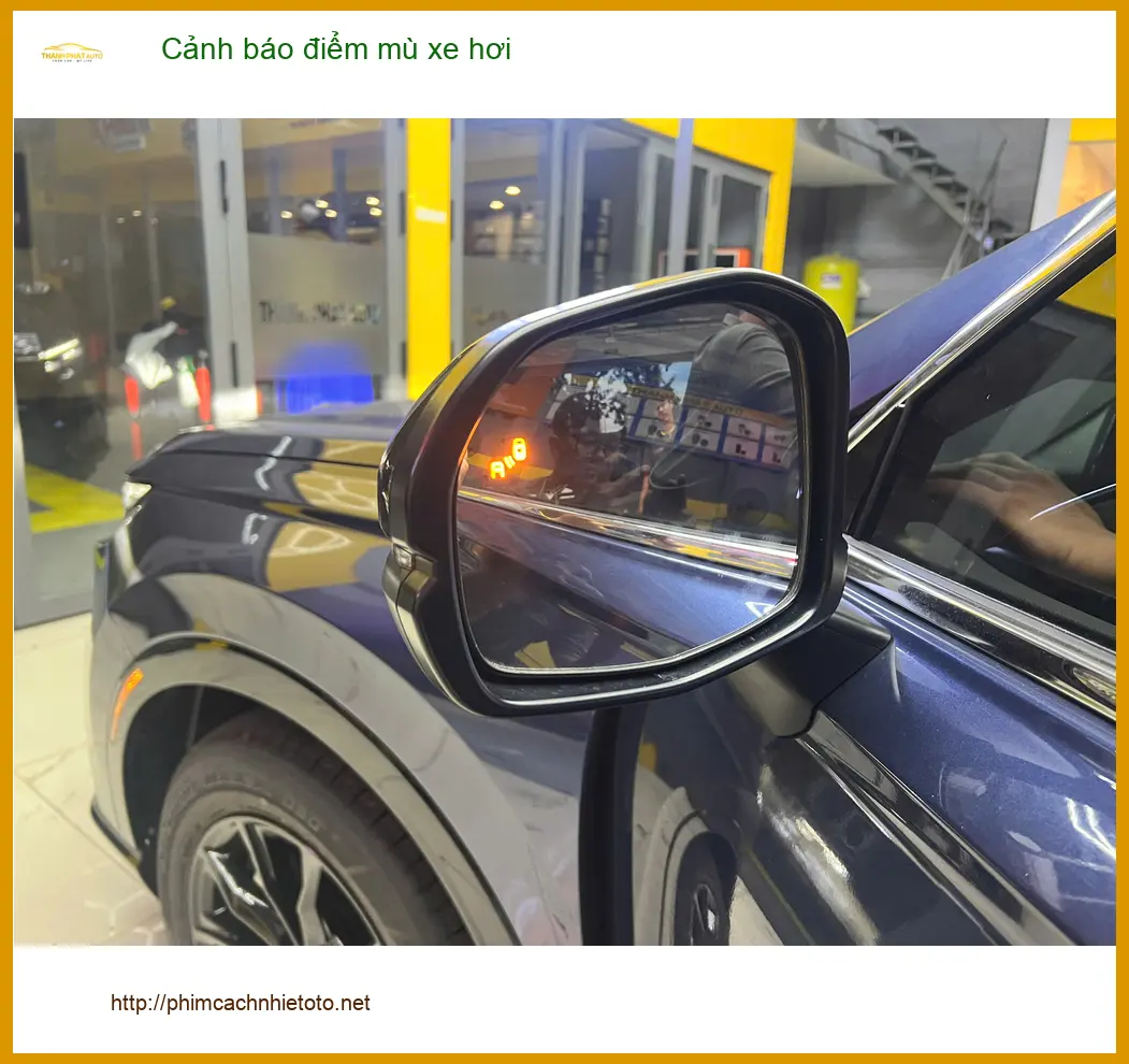 Anh Tùng lắp Cảnh báo điểm mù xe hơi Hyundai Santa Fe uy tín tại Quận Huyện Cần Giờ ảnh thực tế 5