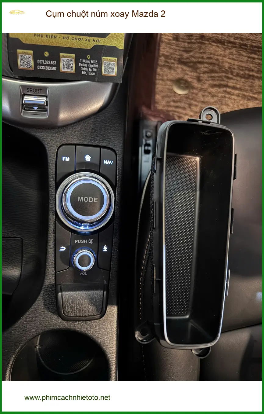 Chị Mai Anh nâng cấp cụm chuột núm xoay Mazda 2 vì cái cũ bị kẹt ở Quận Thủ Đức ảnh thực tế 3