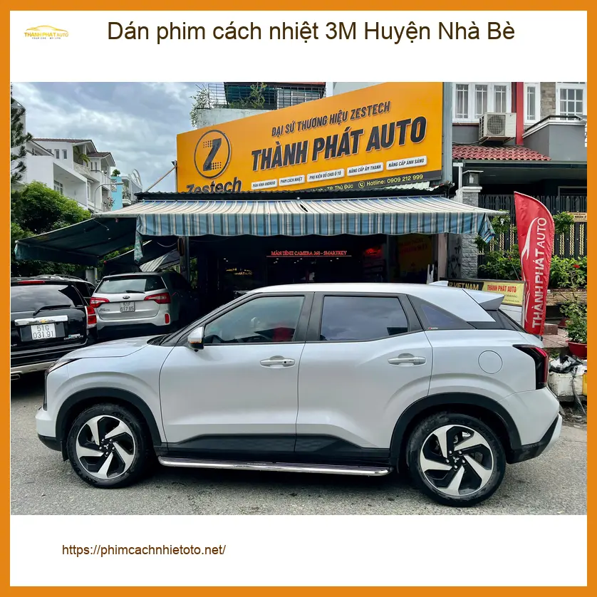 Trung Tâm Dán Phim Cách Nhiệt Ô Tô 3M Huyện Nhà Bè - Lắp Đặt Uy Tín TPHCM