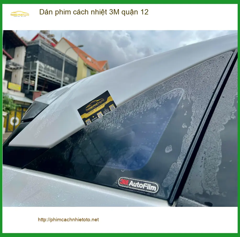Địa Chỉ Dán Phim Cách Nhiệt Ô Tô phim cách nhiệt 3M quận 12 - Giá Tốt TPHCM ảnh thực tế 2
