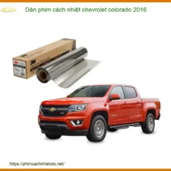 Dán phim cách nhiệt Chevrolet Colorado 2016 - Trung Tâm Gắn Chính Hãng TPHCM