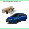 Dán Phim Cách Nhiệt Chống Nóng Honda City - Trung Tâm Lắp Đặt Uy Tín TPHCM