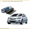 Dán Phim Cách Nhiệt Hyundai Avante 2011 - Địa Chỉ Lắp Đặt Uy Tín TPHCM