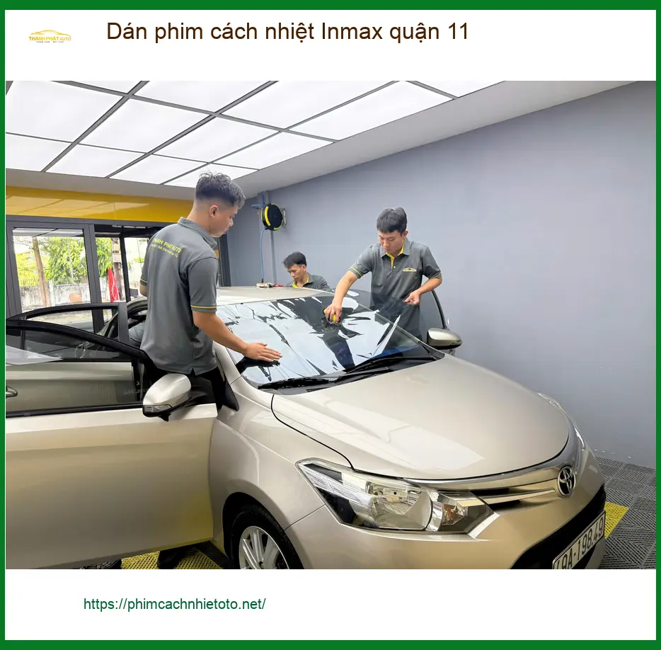 Nơi Dán Phim Cách Nhiệt Ô Tô phim cách nhiệt Inmax quận 11 - Giá Tốt TPHCM