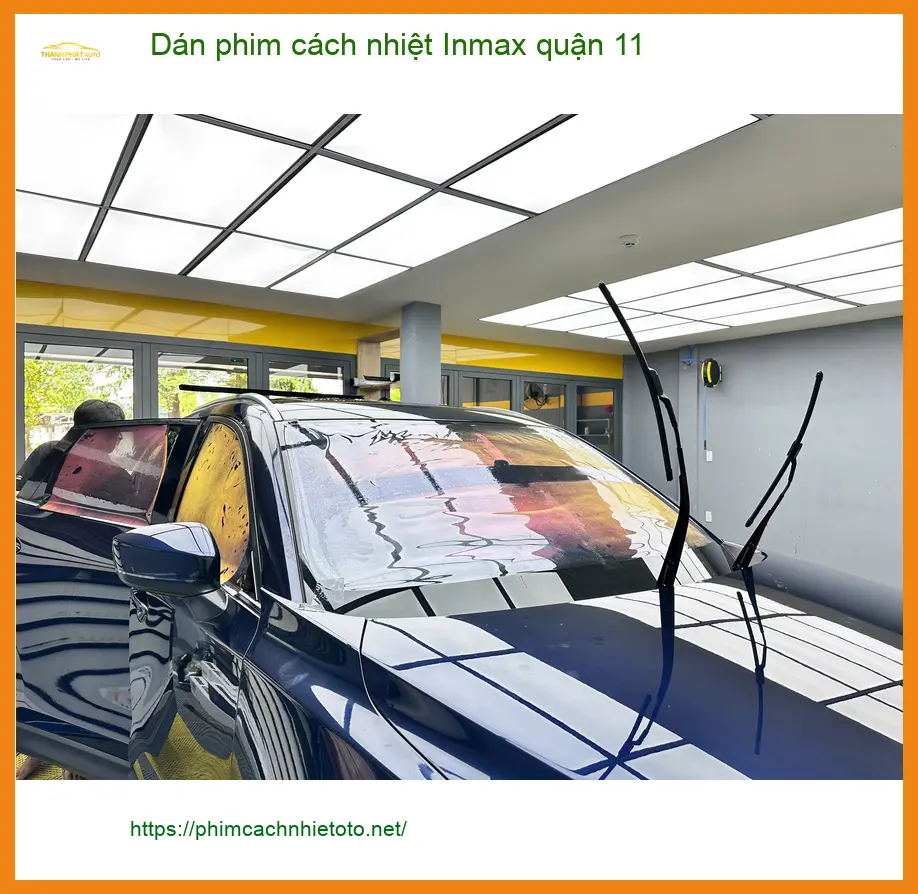 Nơi Dán Phim Cách Nhiệt Ô Tô phim cách nhiệt Inmax quận 11 - Giá Tốt TPHCM ảnh thực tế 3