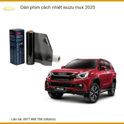 Dán Phim Cách Nhiệt Isuzu MUX 2020 - Trung Tâm Lắp Đặt Uy Tín Giá Tốt TPHCM
