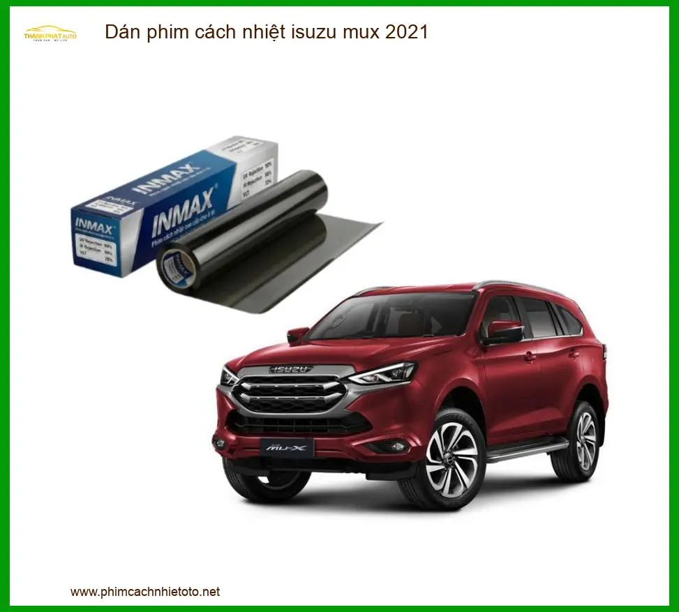 Dán Phim Cách Nhiệt Isuzu Mu-X 2021 - Địa Chỉ Lắp Đặt Chính Hãng TPHCM