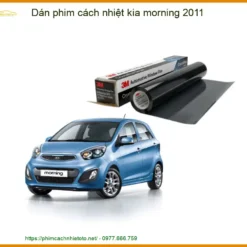 Dán Phim Cách Nhiệt Kia Morning 2011 - Địa Chỉ Lắp Đặt Phim Uy Tín TPHCM