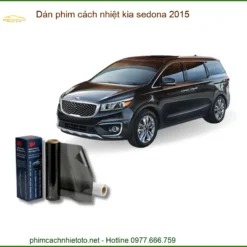 Dán Phim Cách Nhiệt Kia Sedona 2015 - Địa Chỉ Lắp Đặt Uy Tín TPHCM