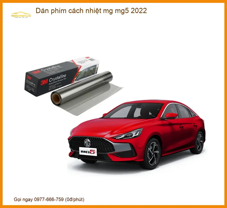 Dán Phim Cách Nhiệt MG MG5 2022 - Trung Tâm Lắp Đặt Uy Tín TPHCM
