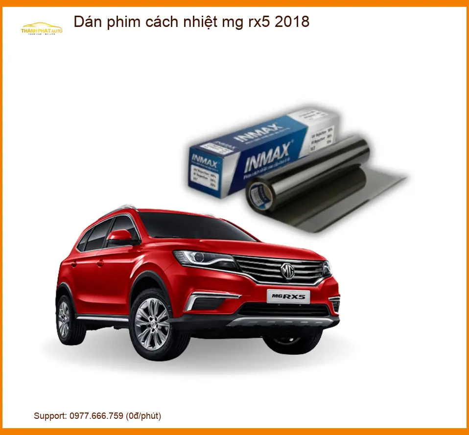 Dán phim cách nhiệt MG RX5 2018 - Trung Tâm Lắp Đặt Phim Chính Hãng TPHCM