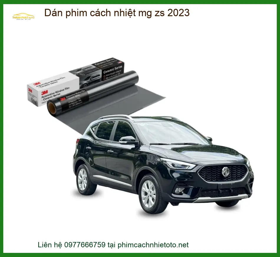 Dán Phim Cách Nhiệt MG ZS 2023 - Trung Tâm Lắp Đặt Chính Hãng TPHCM