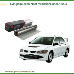 Dán Phim Cách Nhiệt Mitsubishi Lancer 2004 - Địa Chỉ Lắp Đặt Uy Tín TPHCM