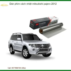 Dán Phim Cách Nhiệt Mitsubishi Pajero 2012 - Địa Chỉ Uy Tín TPHCM