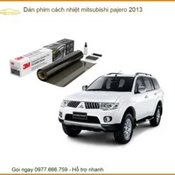 Dán Phim Cách Nhiệt Mitsubishi Pajero 2013 - Trung Tâm Lắp Đặt Uy Tín TPHCM