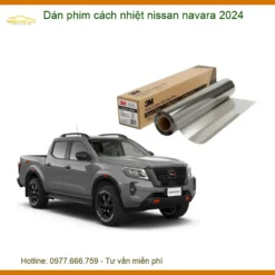 Dán Phim Cách Nhiệt Nissan Navara 2024 - Địa Chỉ Lắp Đặt Uy Tín TPHCM