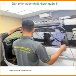Trung Tâm Dán Phim Cách Nhiệt Ô Tô phim cách nhiệt Ntech quận 11 - Giá Tốt TPHCM