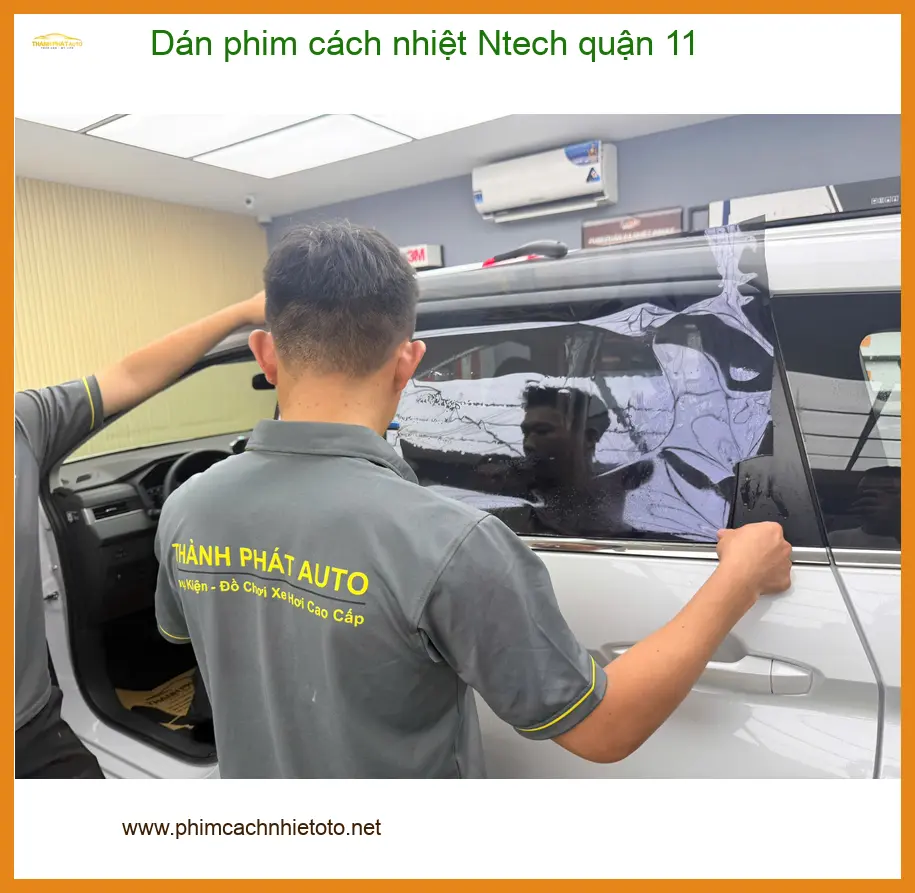 Trung Tâm Dán Phim Cách Nhiệt Ô Tô phim cách nhiệt Ntech quận 11 - Giá Tốt TPHCM
