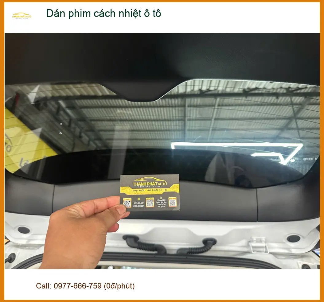 Chị Thanh Thảo dán phim cách nhiệt ô tô cho Kia Sonet tại Hóc Môn để chống nóng hiệu quả ảnh thực tế 3