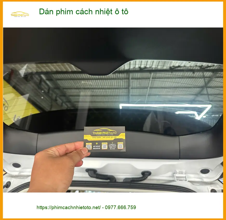 Anh Quang dán phim cách nhiệt ô tô Hyundai Accent Quận 11 chống nóng hiệu quả ảnh thực tế 3