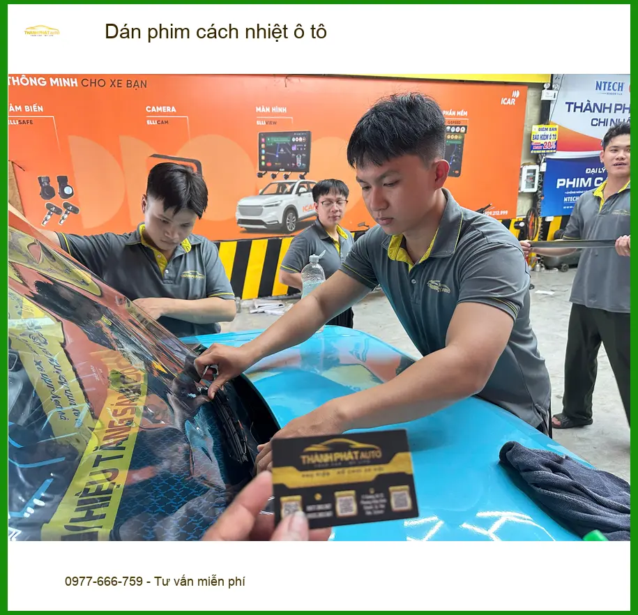 Anh Khôi dán phim cách nhiệt ô tô cho Honda CRV tại Cần Giờ chống nóng và bảo vệ da